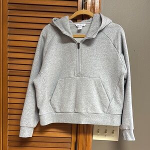 Athleta Easy Fleece Half Zip Hoodie